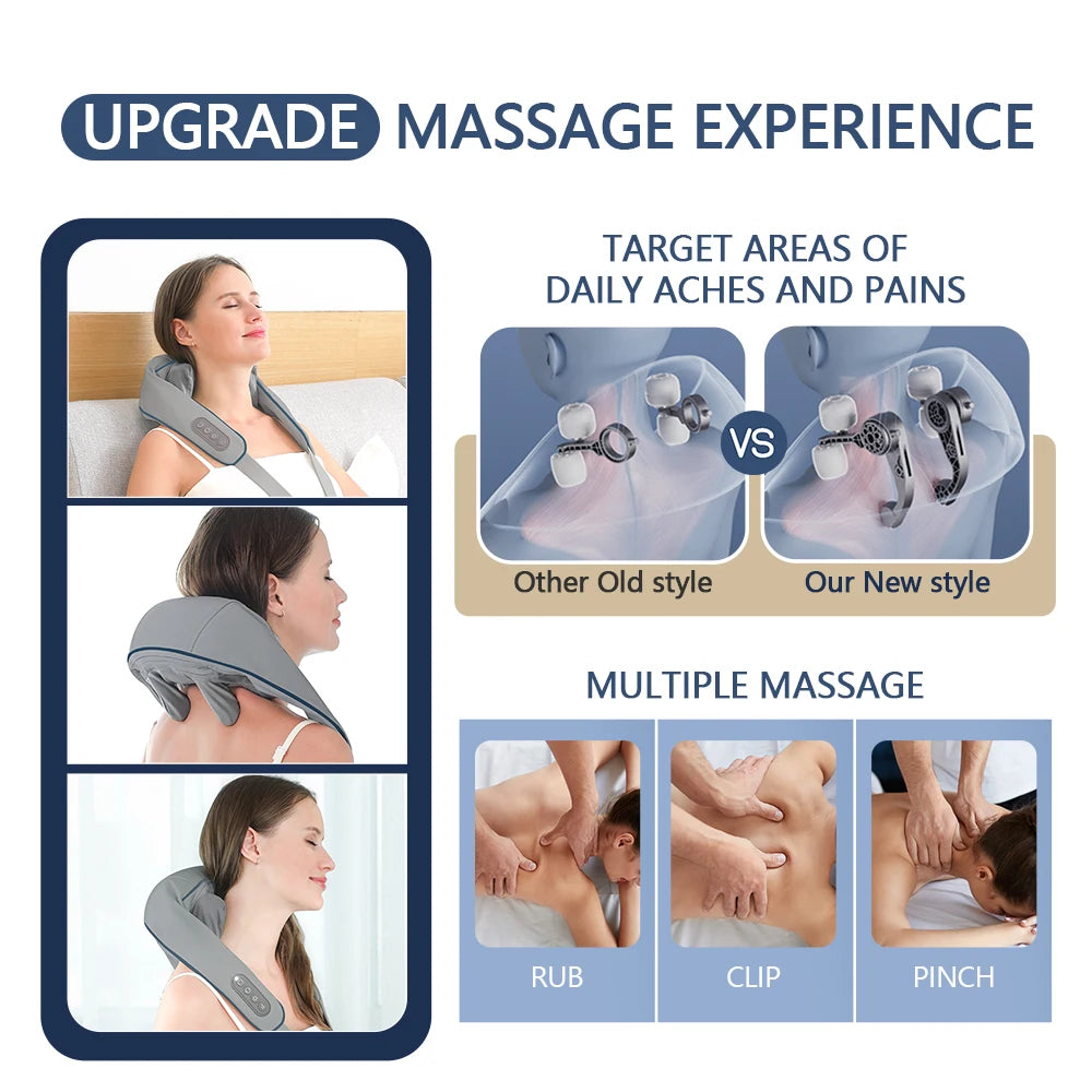 Neck & Shoulder Massager Relief - Shoulder Massage at Home