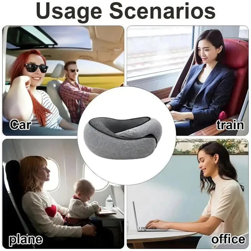 ReloPain Travel Neck Pillow - Comfortable and full Neck Support